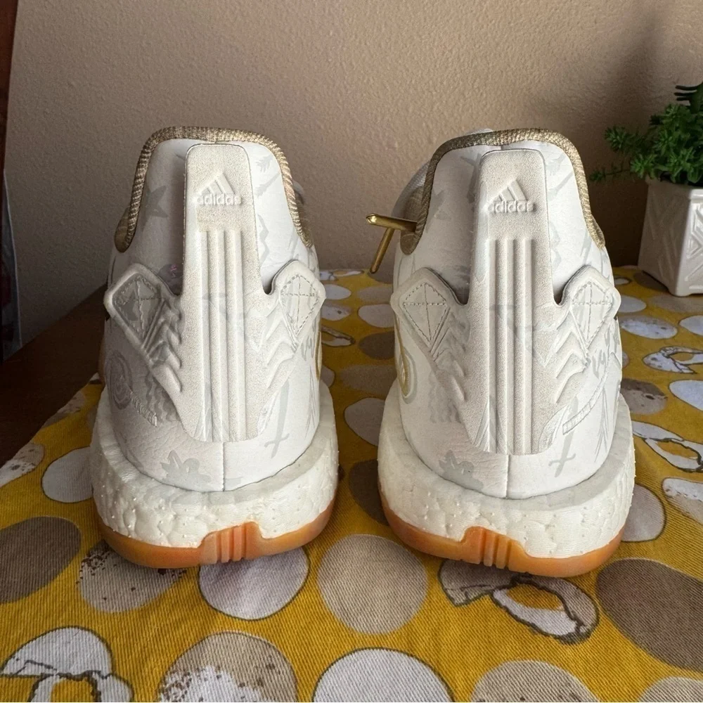 Adidas T-Mac Millennium White Gold sneakers size US 7